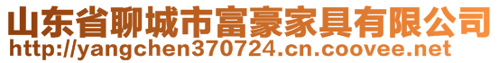 山東省聊城市富豪家具有限公司