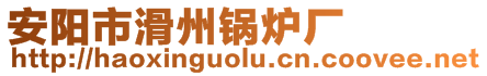 安陽市滑州鍋爐廠