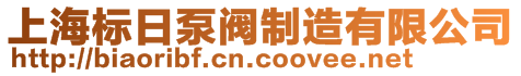 上海標(biāo)日泵閥制造有限公司