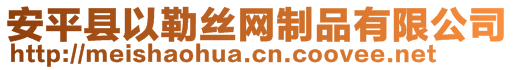 安平县以勒丝网制品有限公司