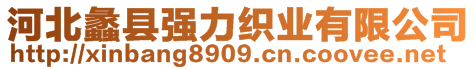 河北蠡縣強(qiáng)力織業(yè)有限公司