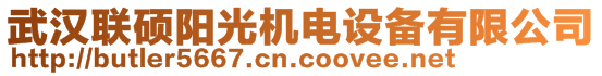 武漢聯(lián)碩陽光機電設(shè)備有限公司