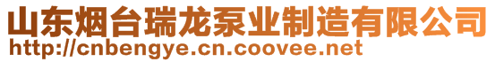 山東煙臺瑞龍泵業(yè)制造有限公司