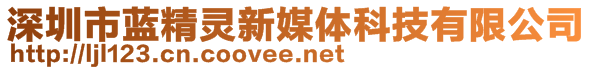 深圳市藍(lán)精靈新媒體科技有限公司