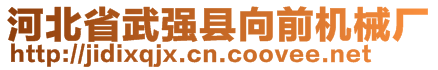 河北省武強(qiáng)縣向前機(jī)械廠