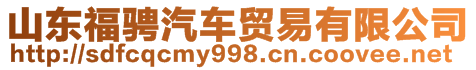 山東福騁汽車貿(mào)易有限公司