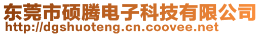 東莞市碩騰電子科技有限公司