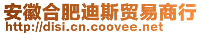 安徽合肥迪斯貿(mào)易商行