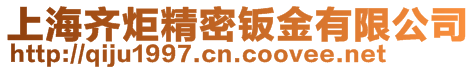 上海齐炬精密钣金有限公司