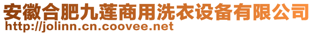 安徽合肥九蓮商用洗衣設(shè)備有限公司