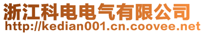 浙江科电电气有限公司