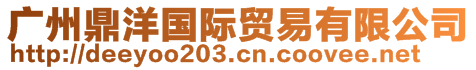 廣州鼎洋國(guó)際貿(mào)易有限公司