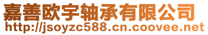 嘉善歐宇軸承有限公司