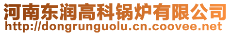 河南東潤高科鍋爐有限公司