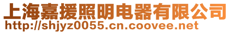 上海嘉援照明電器有限公司