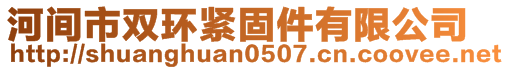 河間市雙環緊固件有限公司