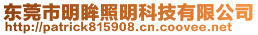 東莞市明眸照明科技有限公司