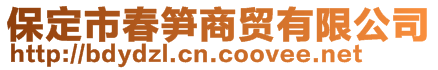 保定市春筍商貿有限公司