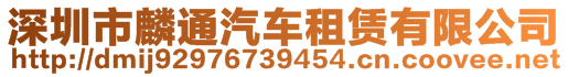 深圳市麟通汽車租賃有限公司