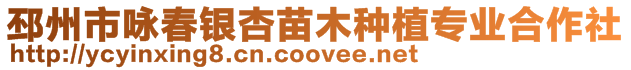 邳州市詠春銀杏苗木種植專業合作社