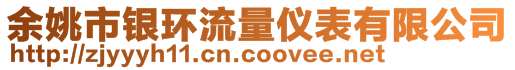 余姚市銀環流量儀表有限公司