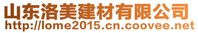 山東洛美建材有限公司