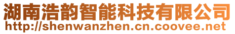 湖南浩韻智能科技有限公司