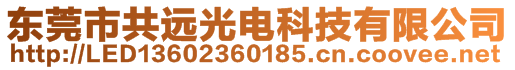 東莞市共遠光電科技有限公司