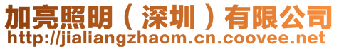 加亮照明(深圳)有限公司