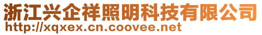 浙江兴企祥照明科技有限公司