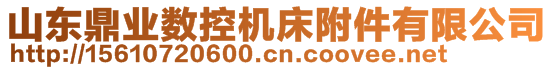 山東鼎業(yè)數(shù)控機(jī)床附件有限公司