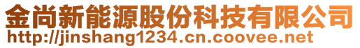 金尚新能源股份科技有限公司