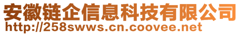 安徽鏈企信息科技有限公司