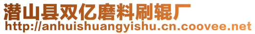 潛山縣雙億磨料刷輥廠