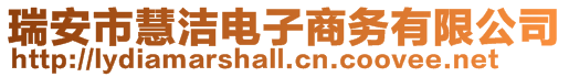 瑞安市慧潔電子商務有限公司
