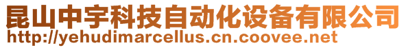 昆山中宇科技自動化設備有限公司