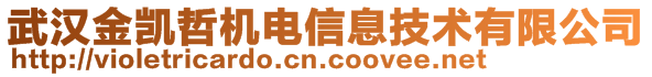 武漢金凱哲機(jī)電信息技術(shù)有限公司