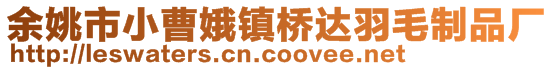 余姚市小曹娥镇桥达羽毛制品厂