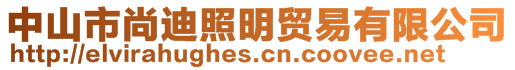 中山市尚迪照明貿易有限公司