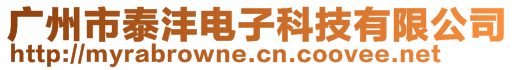 廣州市泰灃電子科技有限公司