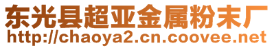 東光縣超亞金屬粉末廠
