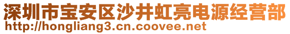 深圳市寶安區(qū)沙井虹亮電源經(jīng)營(yíng)部