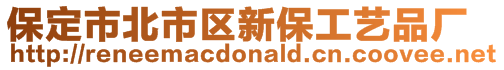 保定市北市區新保工藝品廠