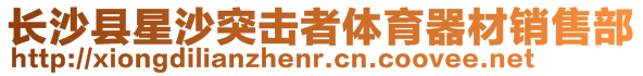 長沙縣星沙突擊者體育器材銷售部