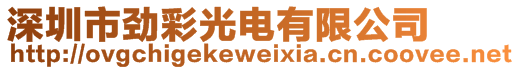 深圳市勁彩光電有限公司