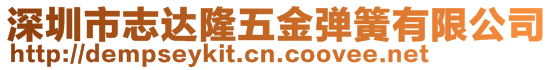 深圳市志達隆五金彈簧有限公司