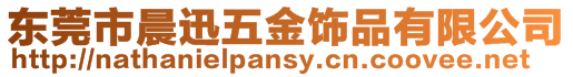 東莞市晨迅五金飾品有限公司