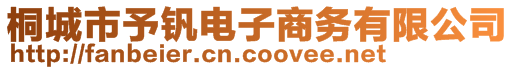 桐城市予釩電子商務(wù)有限公司