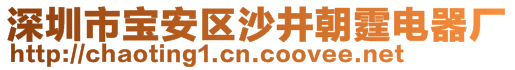 深圳市寶安區沙井朝霆電器廠