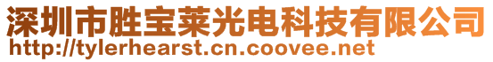 深圳市勝寶萊光電科技有限公司